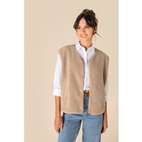 Chaleco de sherpa mujer<br/>