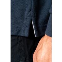 Polo antibacteriano manga larga hombre