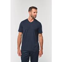 Camiseta ecorresponsable antibacteriana cuello de pico hombre