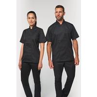Chaqueta de cocina ecorresponsable y transpirable de manga corta unisex