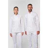 Chaqueta de cocina ecorresponsable y transpirable de manga larga unisex
