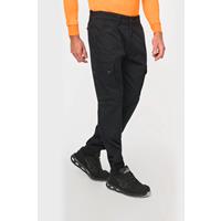 Pantalón tipo cargo unisex con bajo elástico