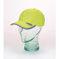 Gorra béisbol con bordes reflectantes