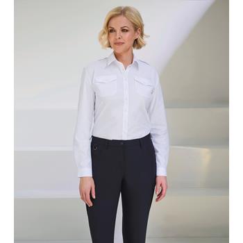 Camisa de piloto mujer manga larga