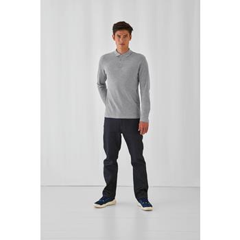 Id.001 polo manga larga hombre