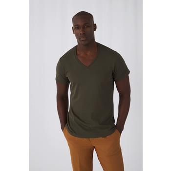 Camiseta orgánica inspire cuello de pico hombre