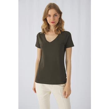 Camiseta organic inspire cuello de pico mujer