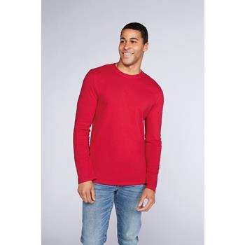 Camiseta softstyle manga larga hombre