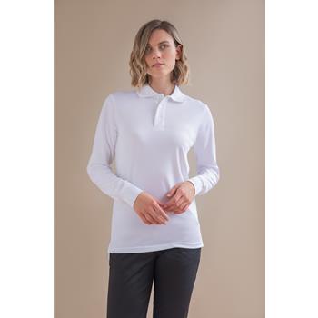 Polo cool plus® manga larga unisex