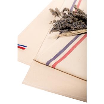 Paño de cocina con 2 rayas "origine france garantie"