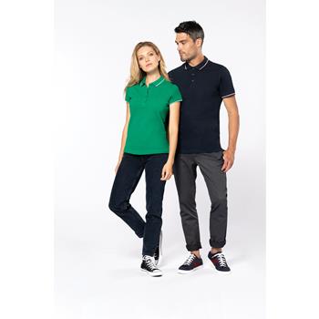 Polo de manga corta mujer