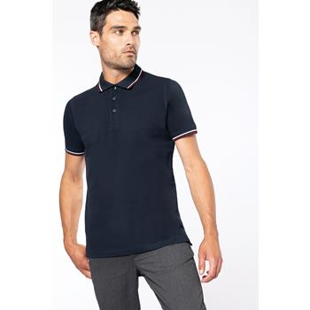 Polo de manga corta hombre