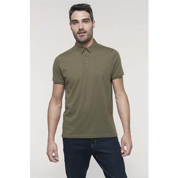 Polo jersey manga corta hombre