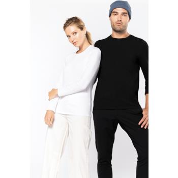 Camiseta con elastano manga larga hombre