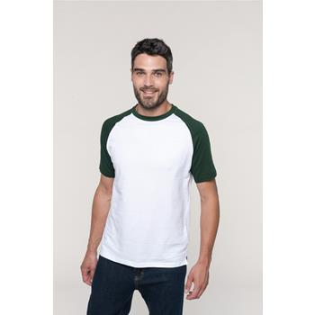 Baseball - camiseta bicolor manga corta hombre