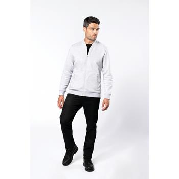 Chaqueta de felpa con cremallera