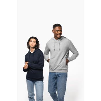 Sudadera ecorresponsable french terry capucha - unisex