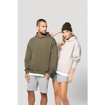 Sudadera de felpa oversize con capucha unisex