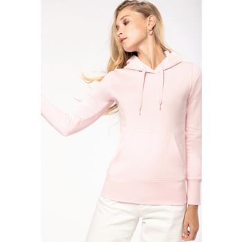 Sudadera capucha ecorresponsable mujer