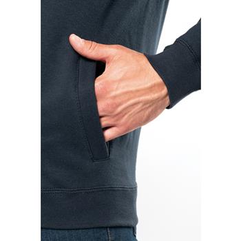 Chaqueta de felpa con cremallera