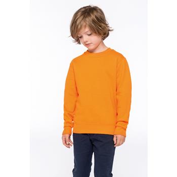 Sudadera cuello redondo infantil