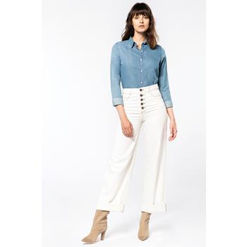 Camisa denim mujer