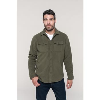 Sobrecamisa polar con forro de sherpa