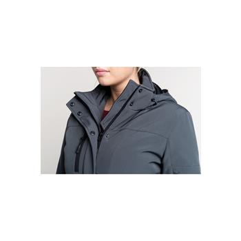 Parka softshell acolchada con capucha mujer