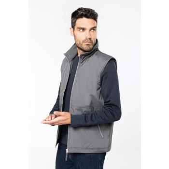 Chaleco con forro polar hombre