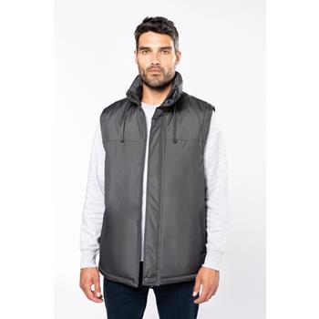 Cazadora con mangas amovibles hombre