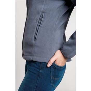 Chaqueta micropolar con cremallera mujer