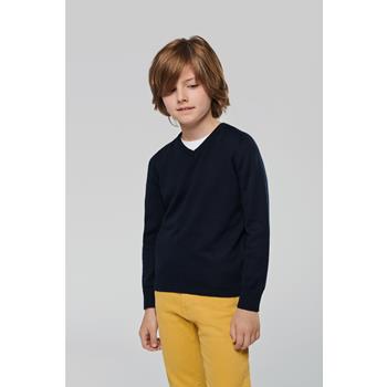 Jersey cuello de pico niños