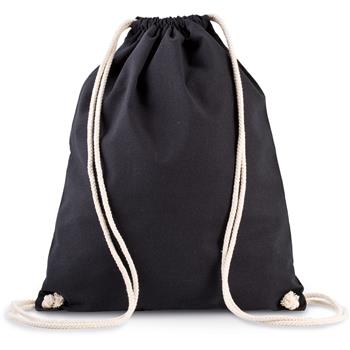 Mochila de algodón orgánico con cordones
