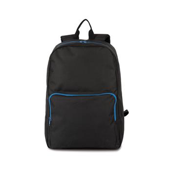 Mochila con cierres rápidos a contraste