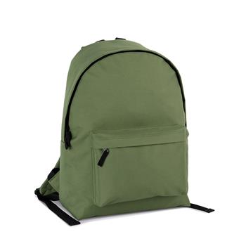 Mochila casual reciclada con bolsillo delantero