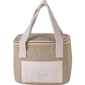 Bolsa isotérmica de yute - modelo pequeño