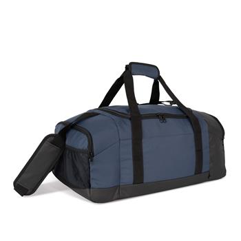 Bolsa de deporte en material reciclado con doble compartimento lateral