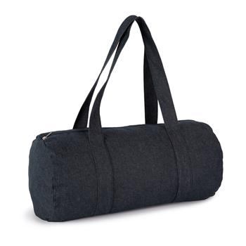 Bolsa cilíndrica denim