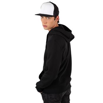 Gorra trucker - 6 paneles visera plana