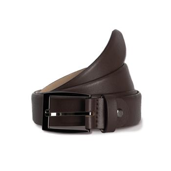 Cinturón classic ajustable con borde redondo