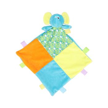 Manta multicolor elefante