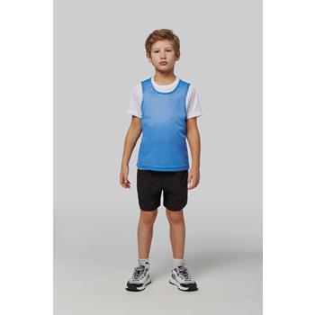 Peto ligero de rejilla multi-deportes para niños