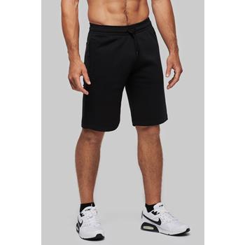 Bermuda de felpa multideporte unisex