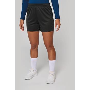 Pantalón corto multideporte de poliéster mujer