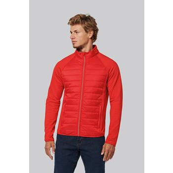 Chaqueta de deporte bimaterial unisex