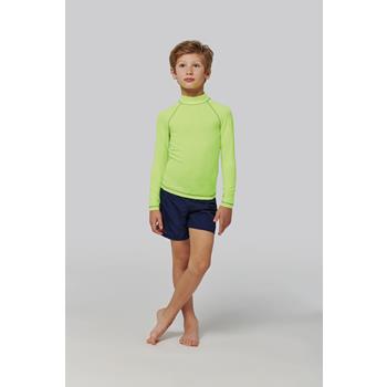 Camiseta técnica con protección uv manga larga niño