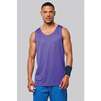 Camiseta de deporte tirantes hombre