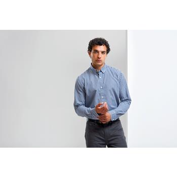 Camisa vichy con cuadros grandes