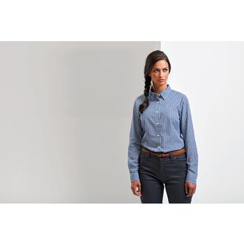 Camisa vichy con cuadros grandes