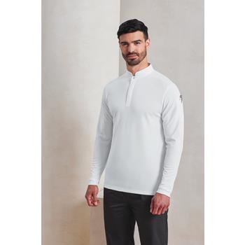 Polo de cocinero coolchecker essential de manga larga<br/>